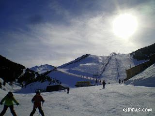 IMGP8790 - Noviembre empieza con nieve en Cerler y el Valle de Benasque.