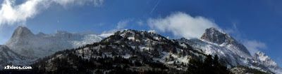 Maladetas 8 10 2011 - La nieve se fundirá pero Cerler tiene estas vistas.