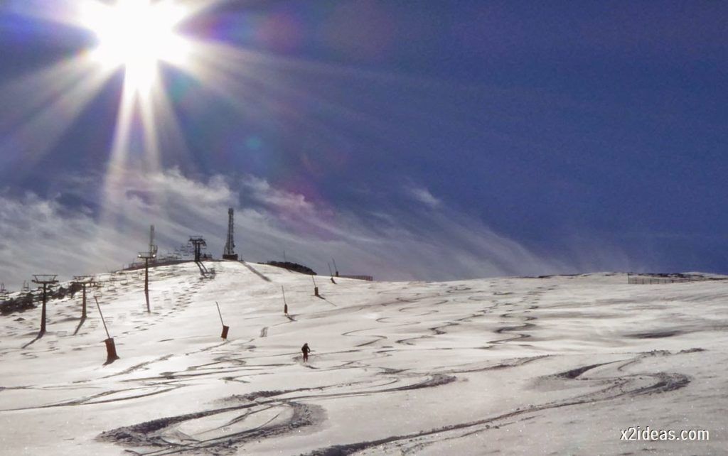 P1050105 1024x642 - Sexta esquiada, Cerler mantiene nieve polvo en cotas altas.