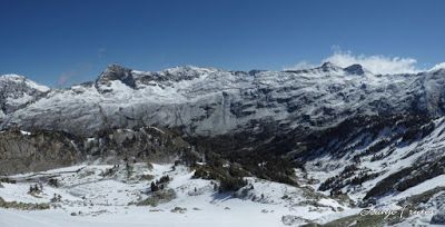 Panorama7 001 - Maladetas desde La Besurta, Pirineo Aragonés.