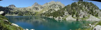Panorama11 - Ruta de los lagos (estanys) de Gerber, Val d'Aràn.