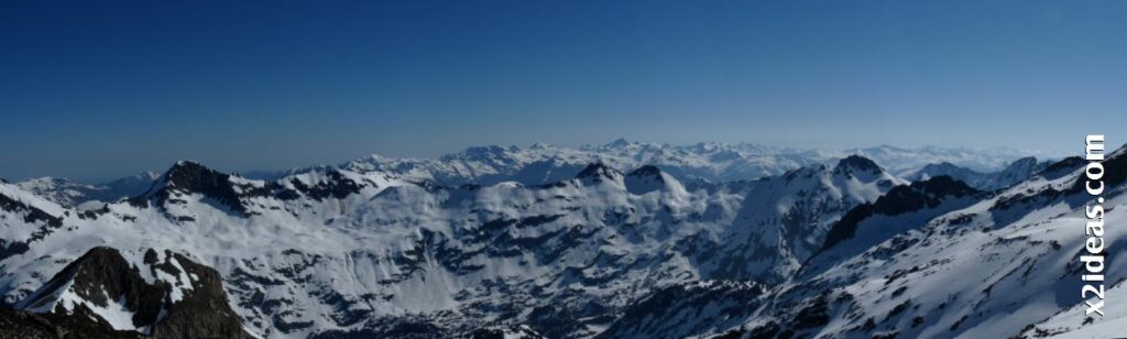 Panorama 7 001 1024x308 - Ascensión a Pico Cordier o Primer Occidental de la Maladeta (3254 metros)