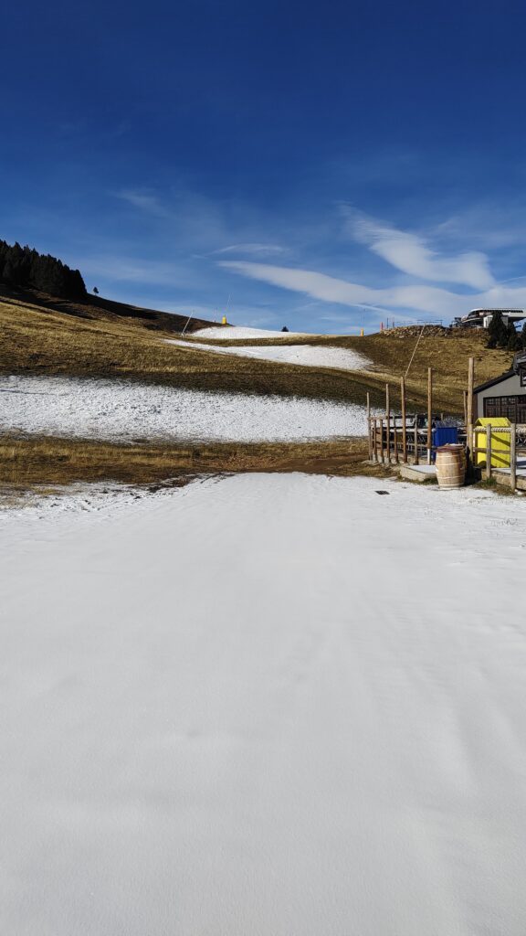 Y no llegan nevadas en Cerler