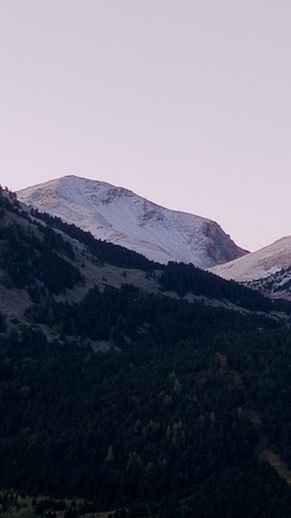 Otoño inicia nevando en Cerler
