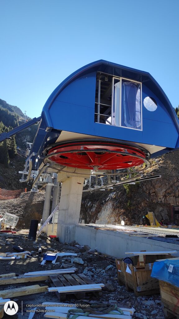 Obras nuevo TS Sarrau de Aramon Cerler