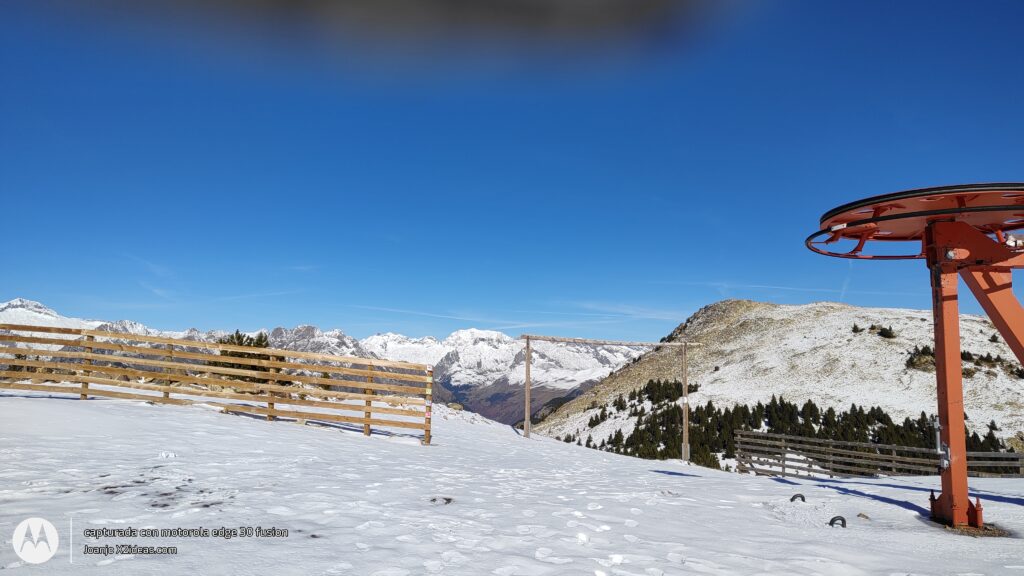 Visitando el nuevo Telesilla Sarrau de Cerler