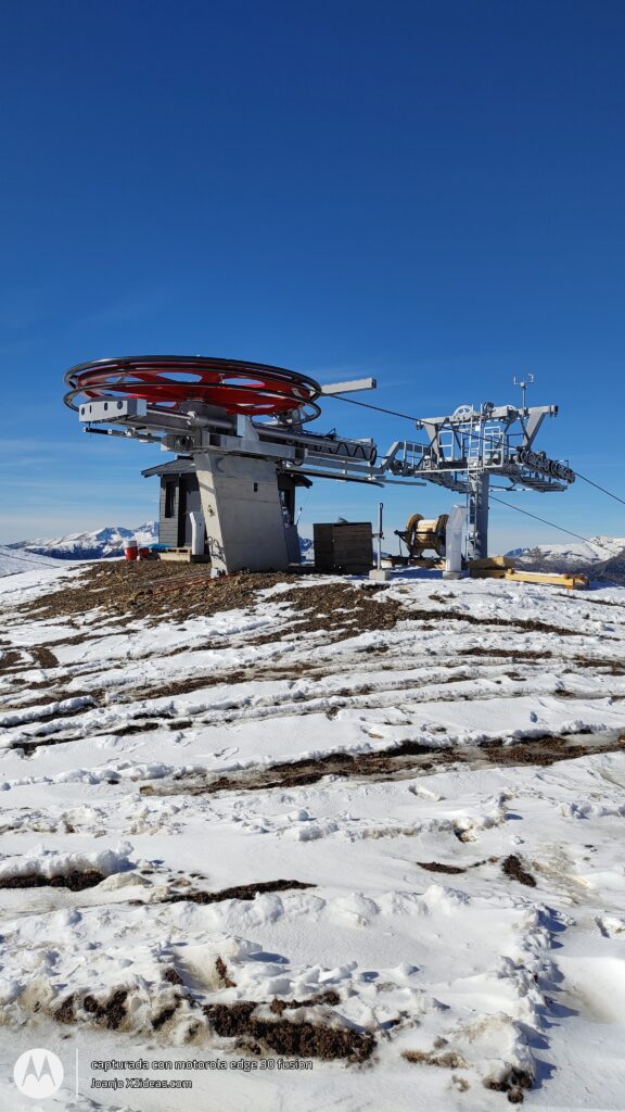 Visitando el nuevo Telesilla Sarrau de Cerler