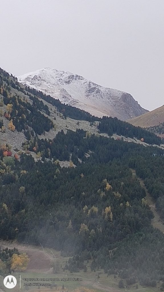 Primera nevada en Cerler este Octubre