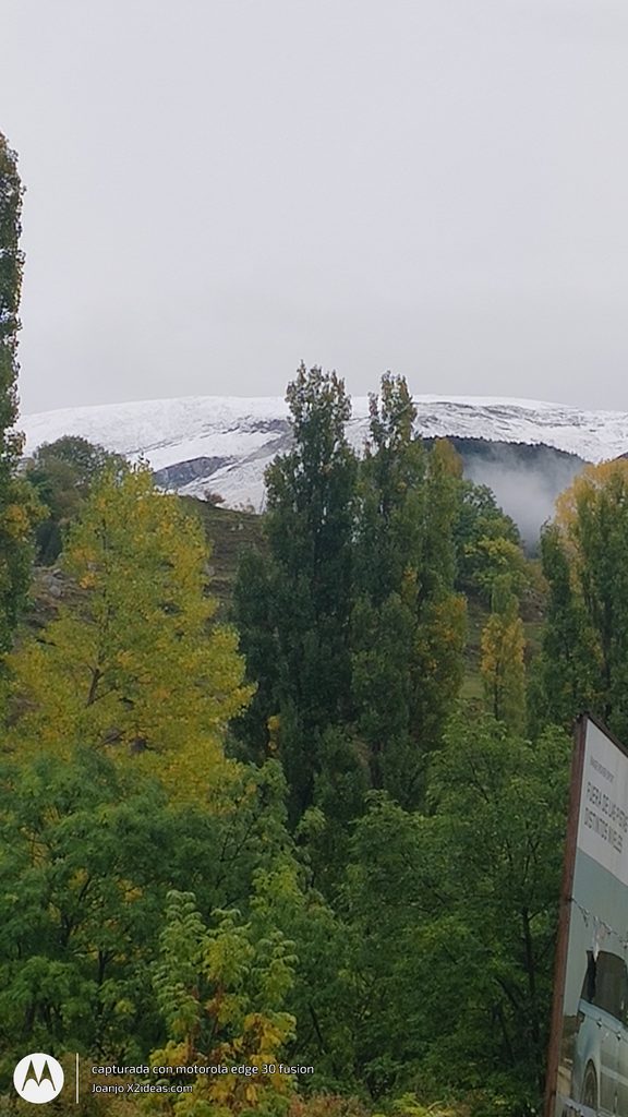 Primera nevada en Cerler este Octubre