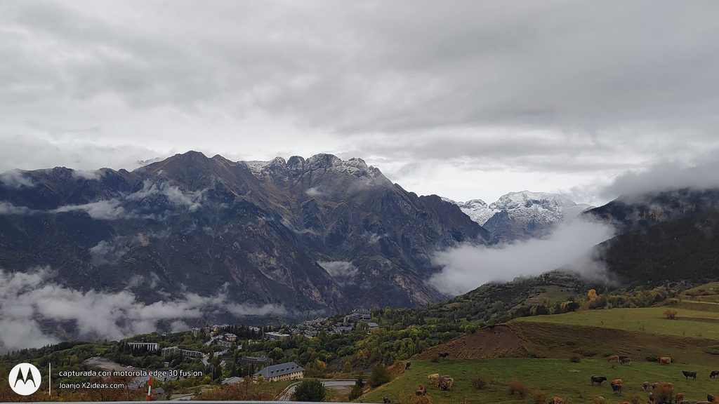Primera nevada en Cerler este Octubre