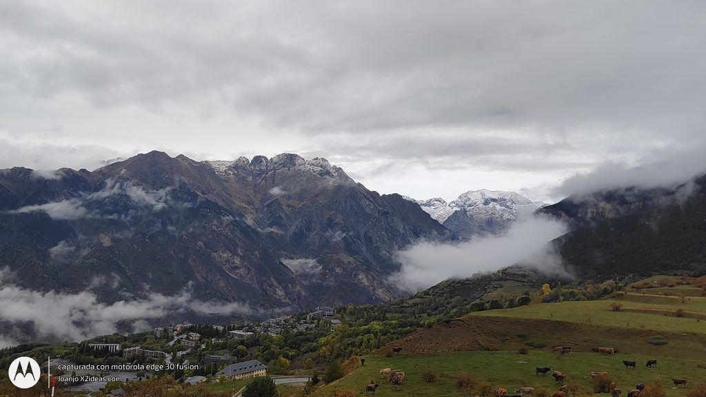 Primera nevada en Cerler este Octubre