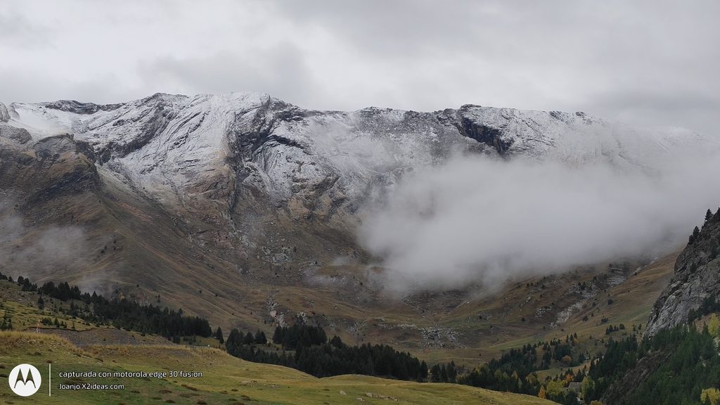 Primera nevada en Cerler este Octubre
